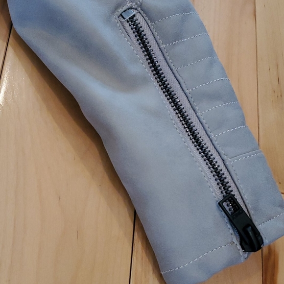 ONLY Faux Leather Biker Jacket - Picture 5 of 6